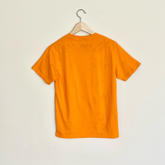 Salem7 Disney Pinocchio “I Love You” Acid Wash Orange T Shirt Adult Small - Picture 5 of 6